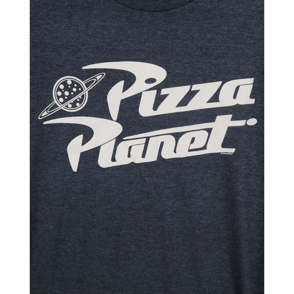 Disney Pixar Toy Story Pizza Planet Graphic T-Shirt Men XL Charcoal Gray Heather - Picture 4 of 8